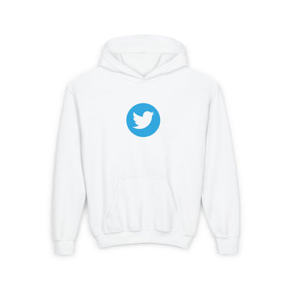 Twitter Logo Youth Hoodie