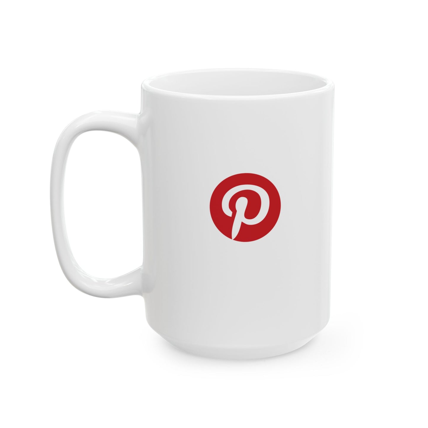 Pinterest Logo Ceramic Mug