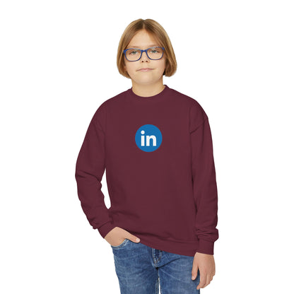 LinkedIn Logo Youth Sweatshirt