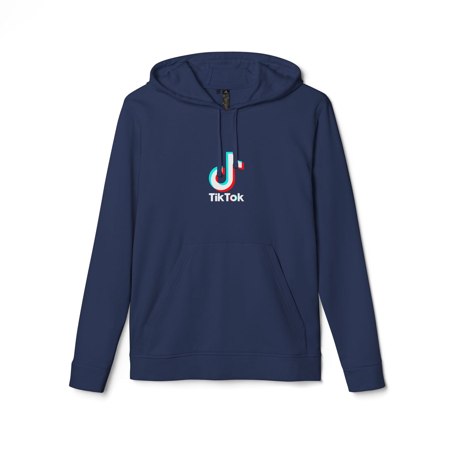 TikTok Logo Adidas Adult Hoodie