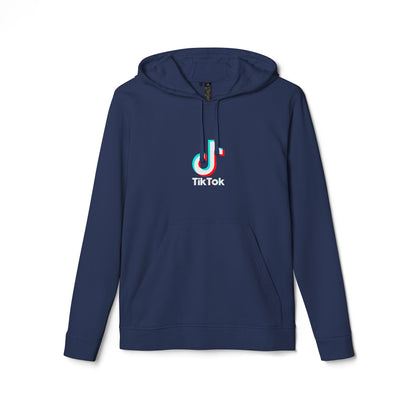 TikTok Logo Adidas Adult Hoodie