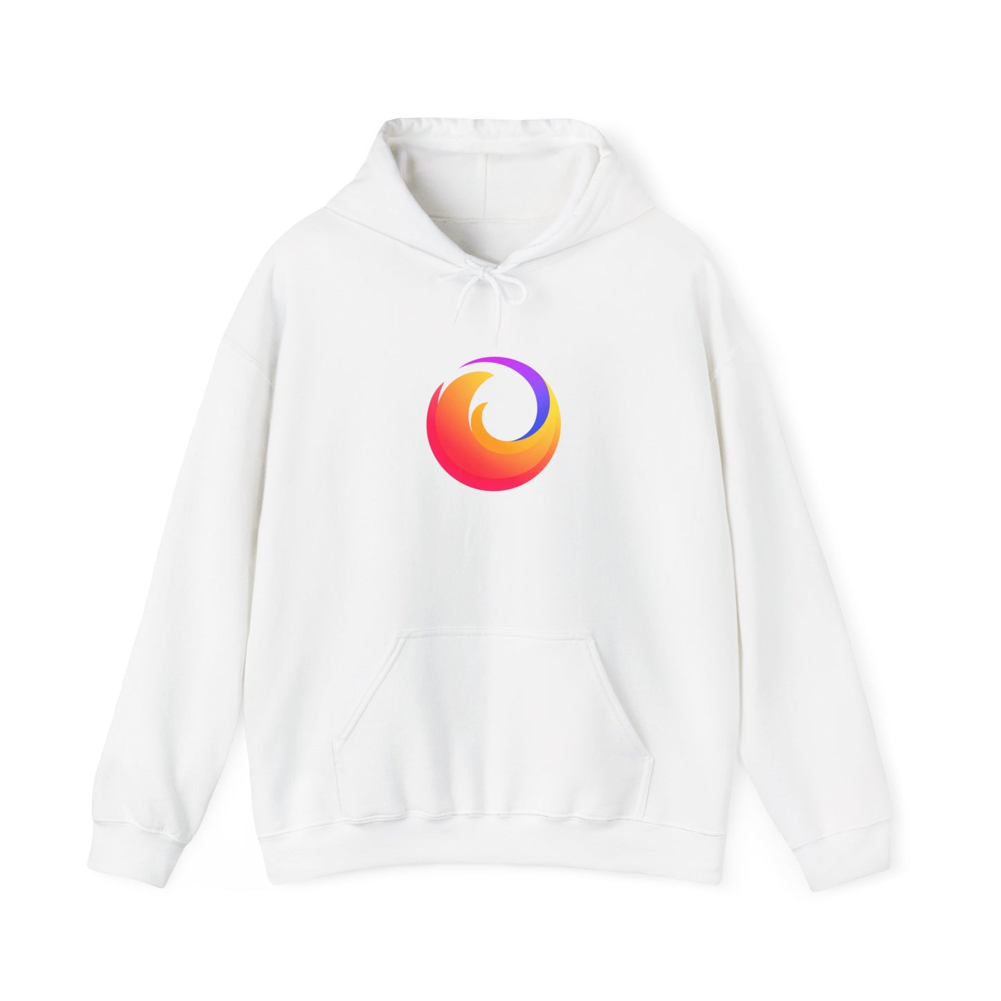 Firefox Logo Adult Hoodie