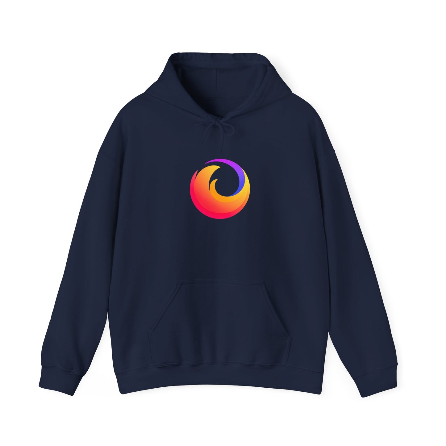 Firefox Logo Adult Hoodie