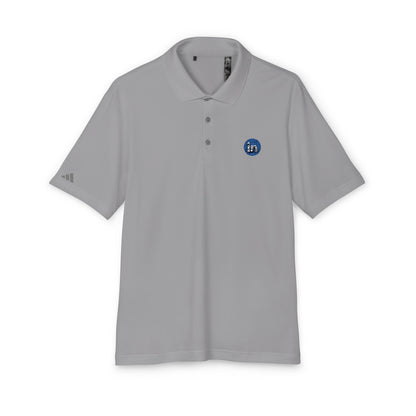 LinkedIn Logo Adidas Performance Polo
