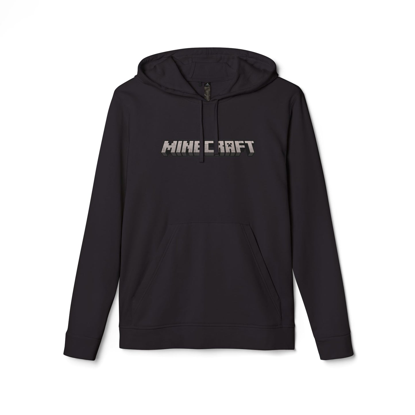 Minecraft Logo Adidas Adult Hoodie