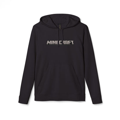 Minecraft Logo Adidas Adult Hoodie