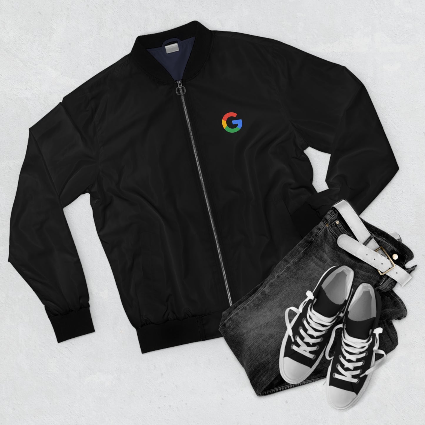 Google Men's Bomber Jacket