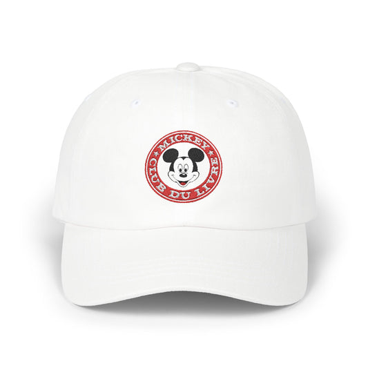 Mickey Club Embroidered Logo Cap