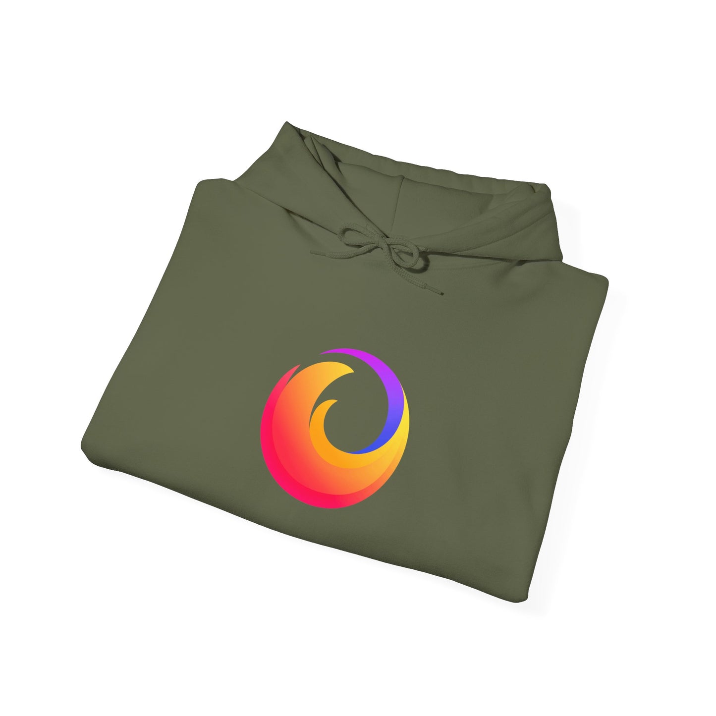 Firefox Logo Adult Hoodie
