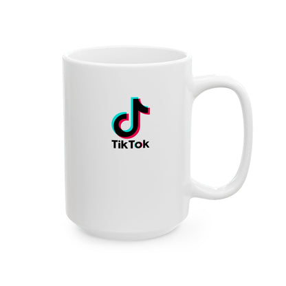 TikTok Logo Ceramic Mug