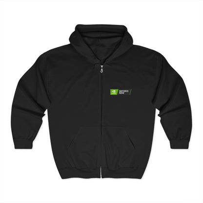 Nvidia GeForce Now Adult Zip-Up Hoodie