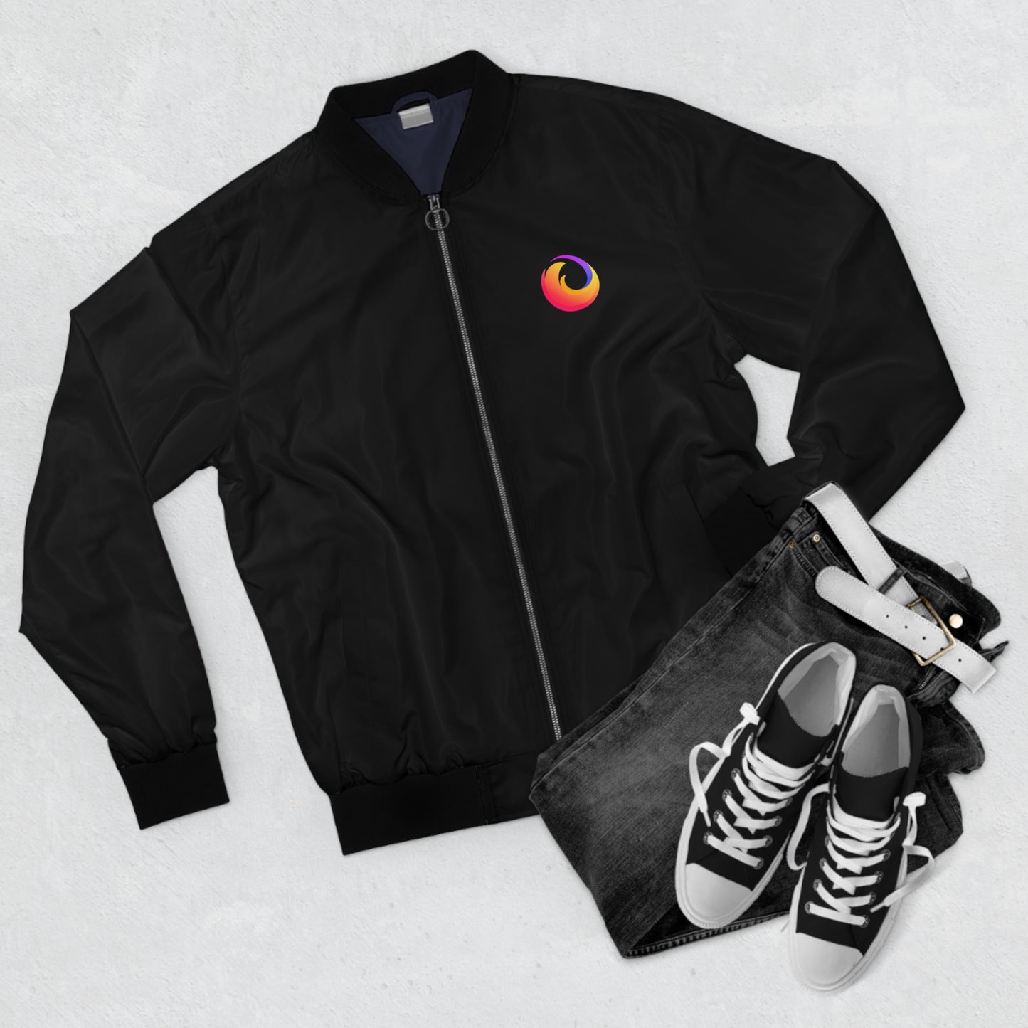Firefox Logo Men's Bomber Jacket
