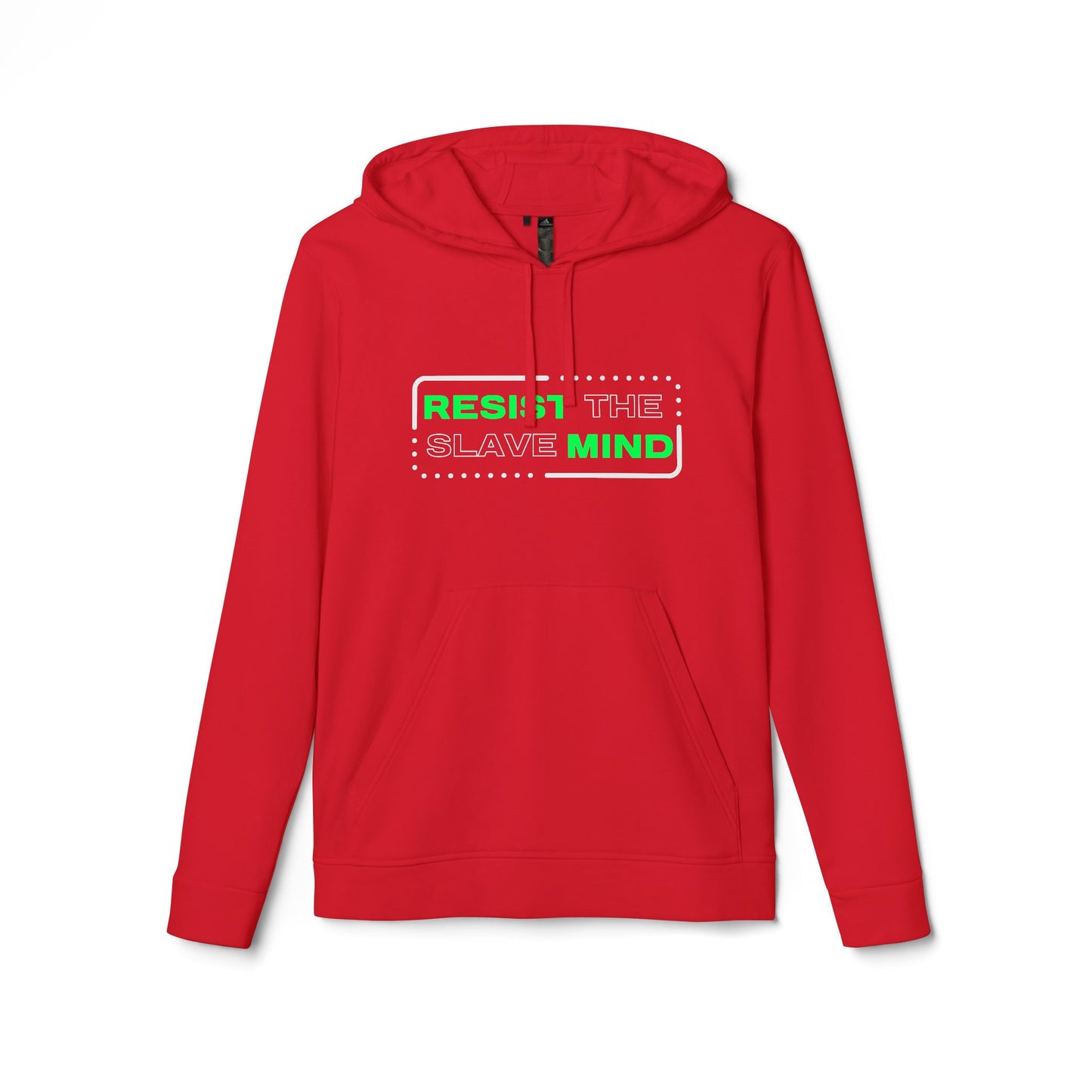 Resist The Slave Mind Adidas Adult Hoodie