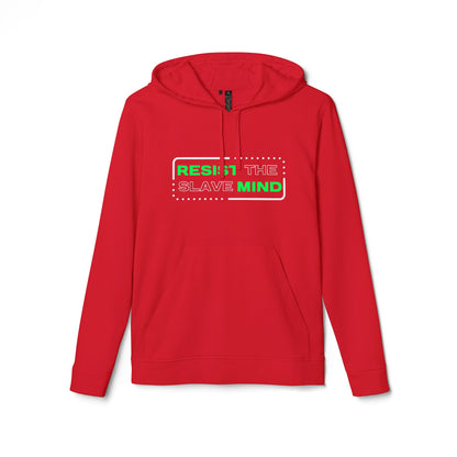 Resist The Slave Mind Adidas Adult Hoodie