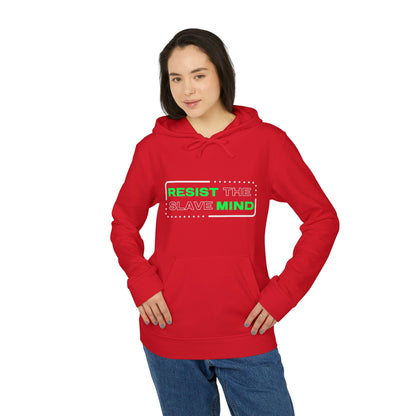 Resist The Slave Mind Adidas Adult Hoodie