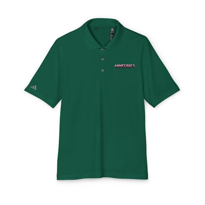 Minecraft Logo Adidas Performance Polo
