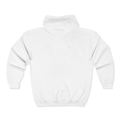 Bitcoin Embroidered Zip-Up Hoodie