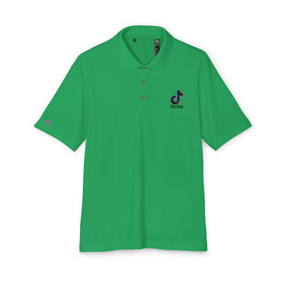 TikTok Logo Adidas Performance Polo