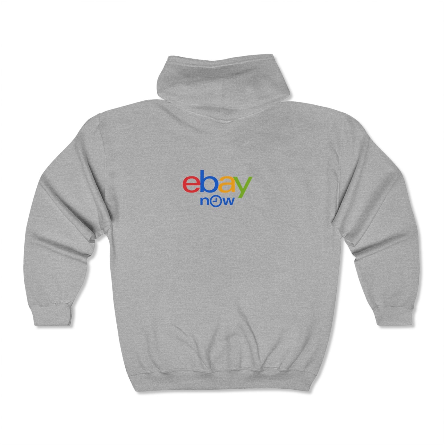 Ebay Now Adult Zip-Up Hoodie