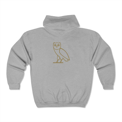 Drake OVO Owl Zip-Up Hoodie