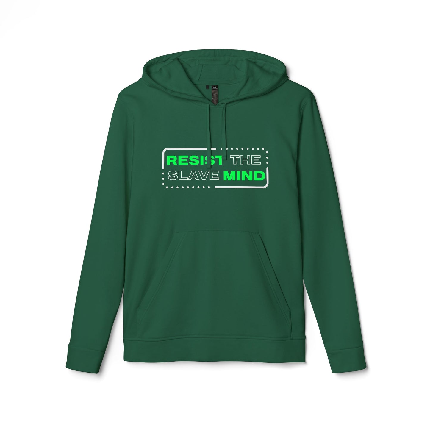 Resist The Slave Mind Adidas Adult Hoodie