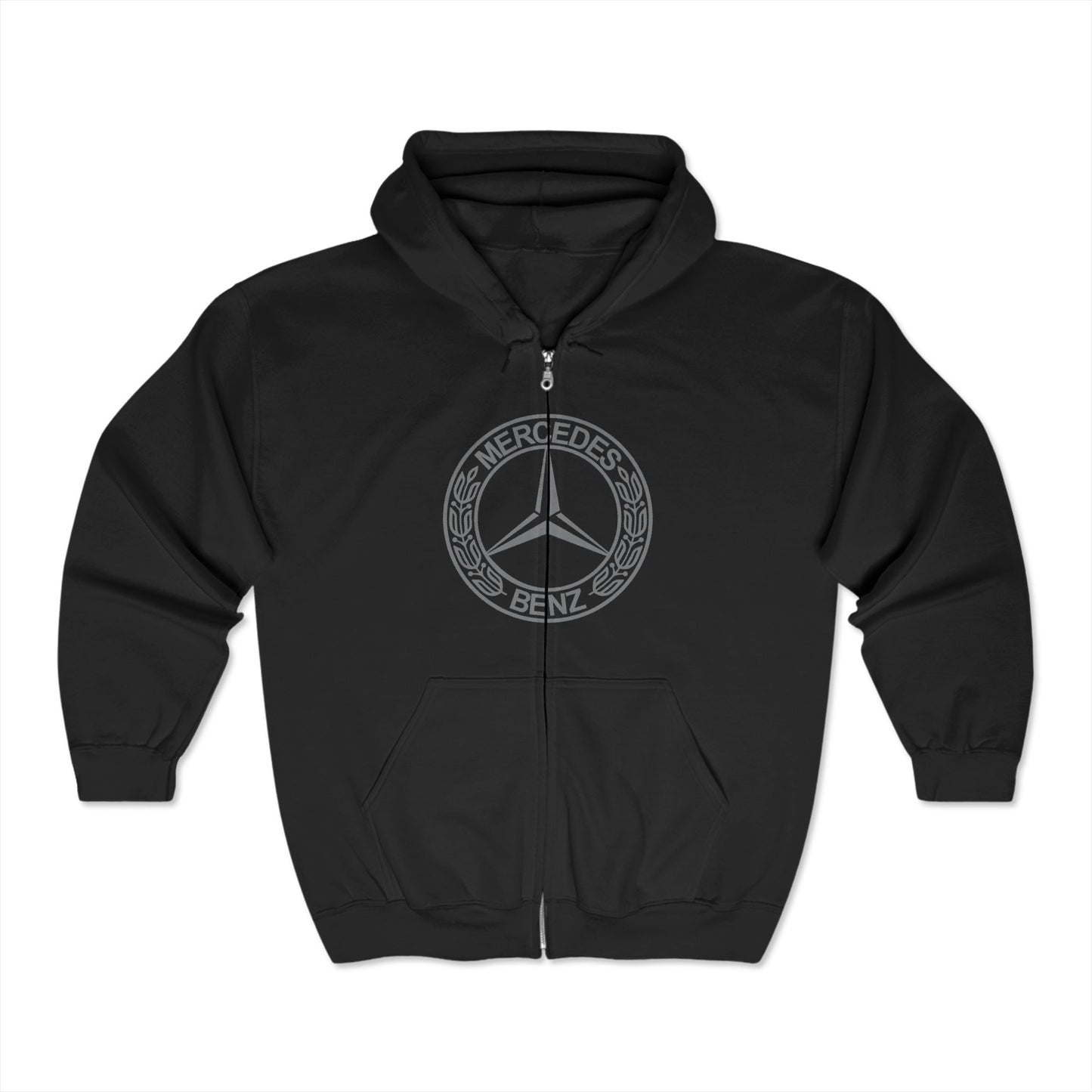 Mercedes Benz Zip-Up Hoodie