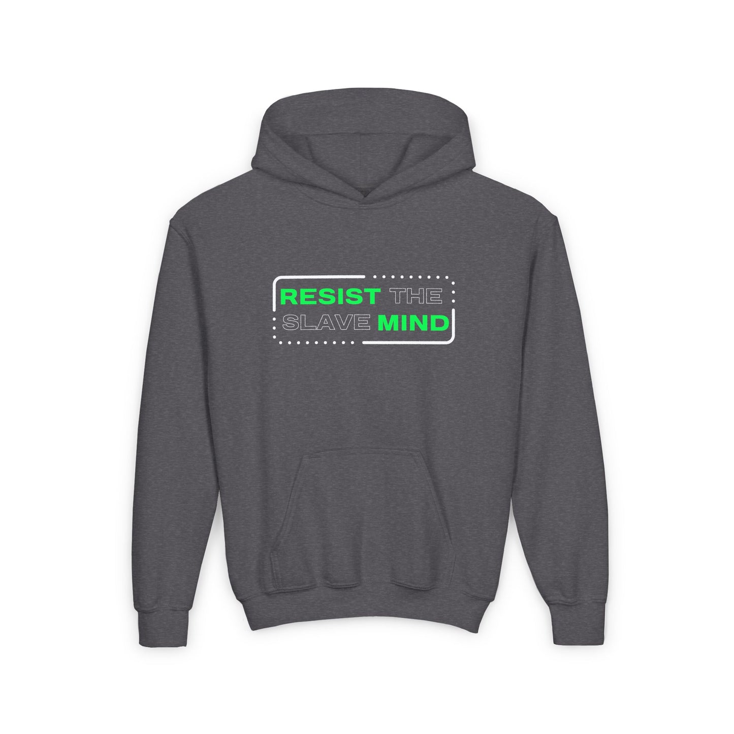 Resist The Slave Mind Youth Hoodie