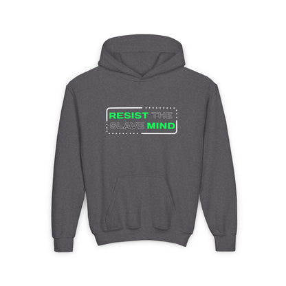 Resist The Slave Mind Youth Hoodie
