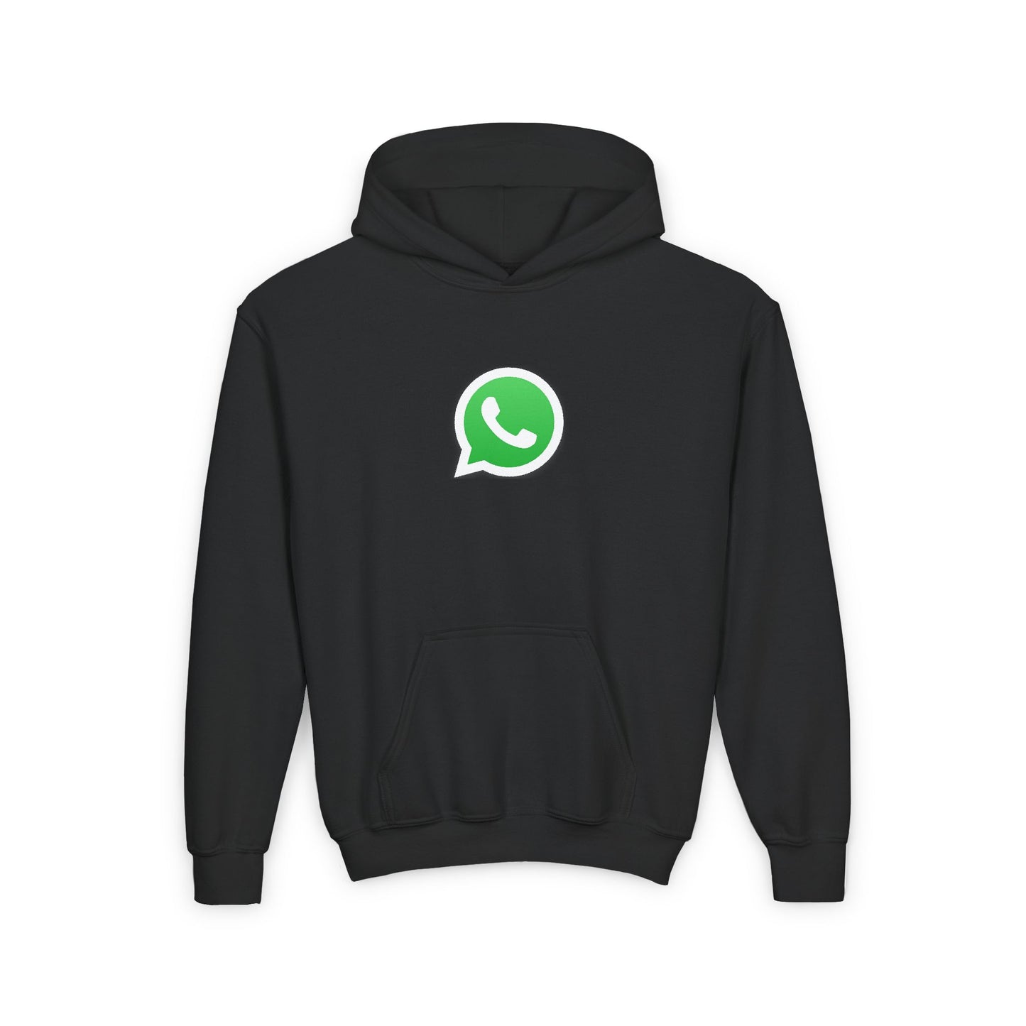WhatsApp Logo Youth Hoodie