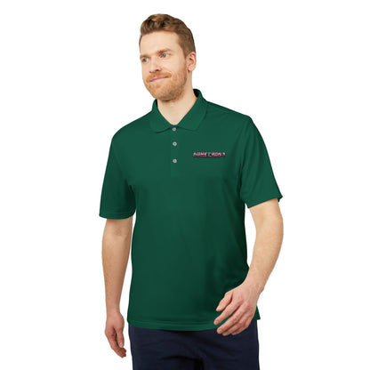 Minecraft Logo Adidas Performance Polo