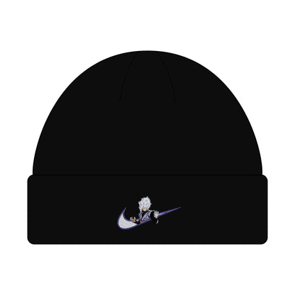 Goku Black Super Saiyan Embroidered Cuff Beanie