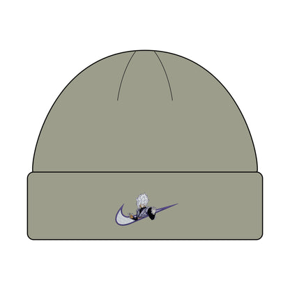 Goku Black Super Saiyan Embroidered Cuff Beanie