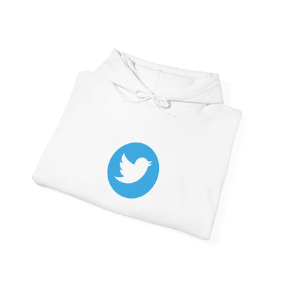 Twitter Logo Adult Hoodie