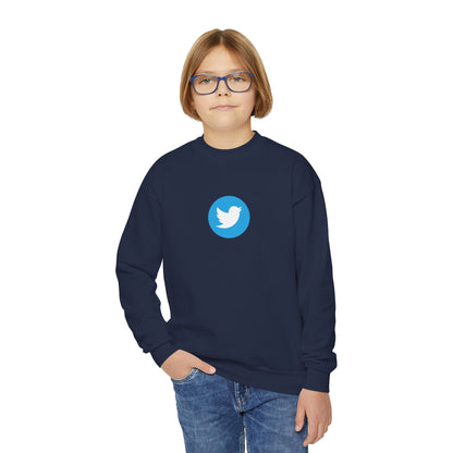 Twitter Logo Youth Sweatshirt