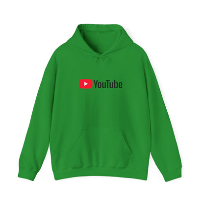 YouTube Logo Adult Hoodie