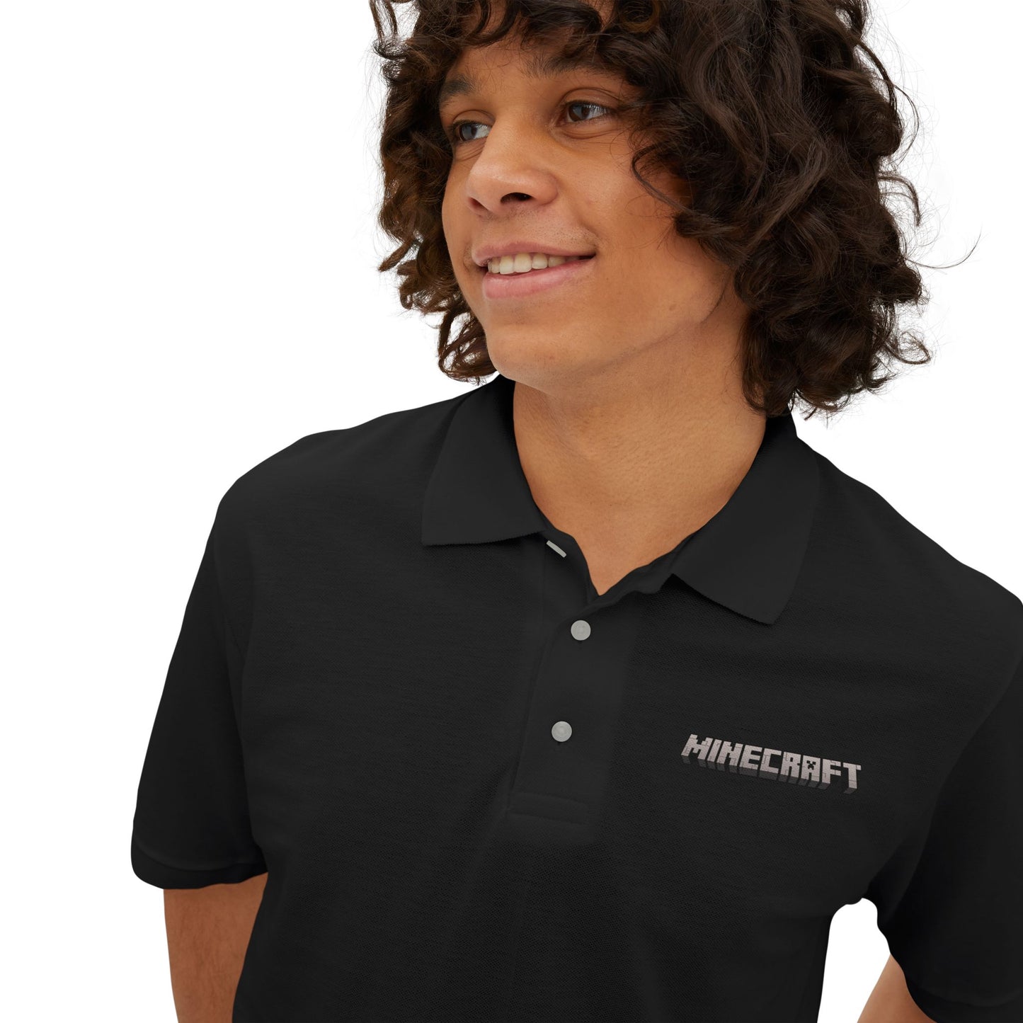 Minecraft Logo Polo Shirt