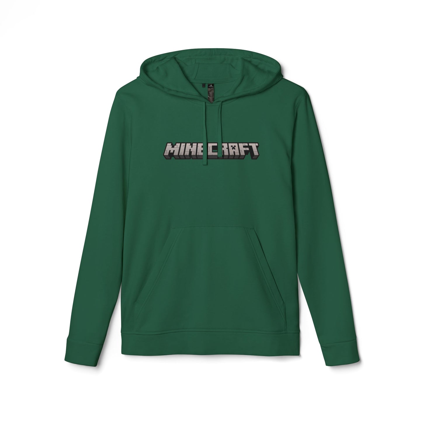 Minecraft Logo Adidas Adult Hoodie