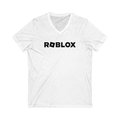 Roblox Logo Adult V-Neck T-Shirt