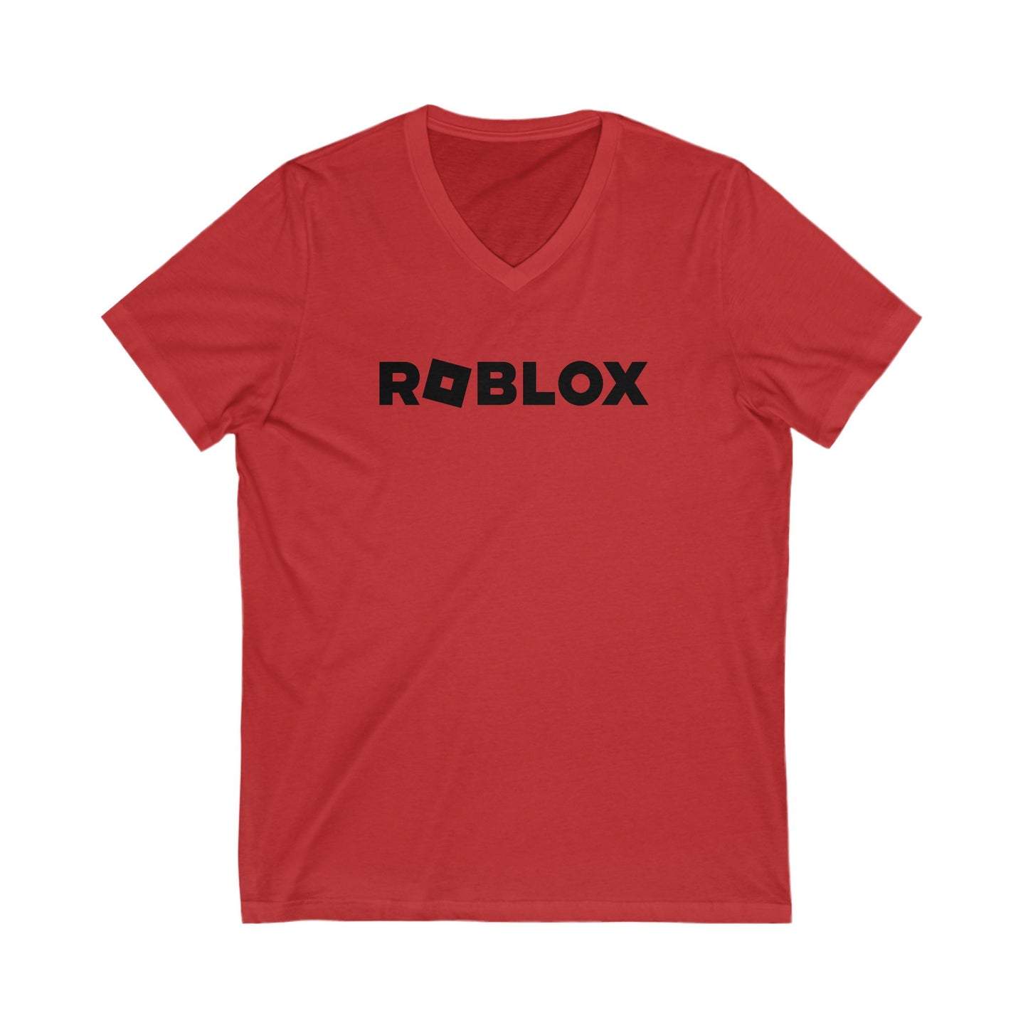 Roblox Logo Adult V-Neck T-Shirt