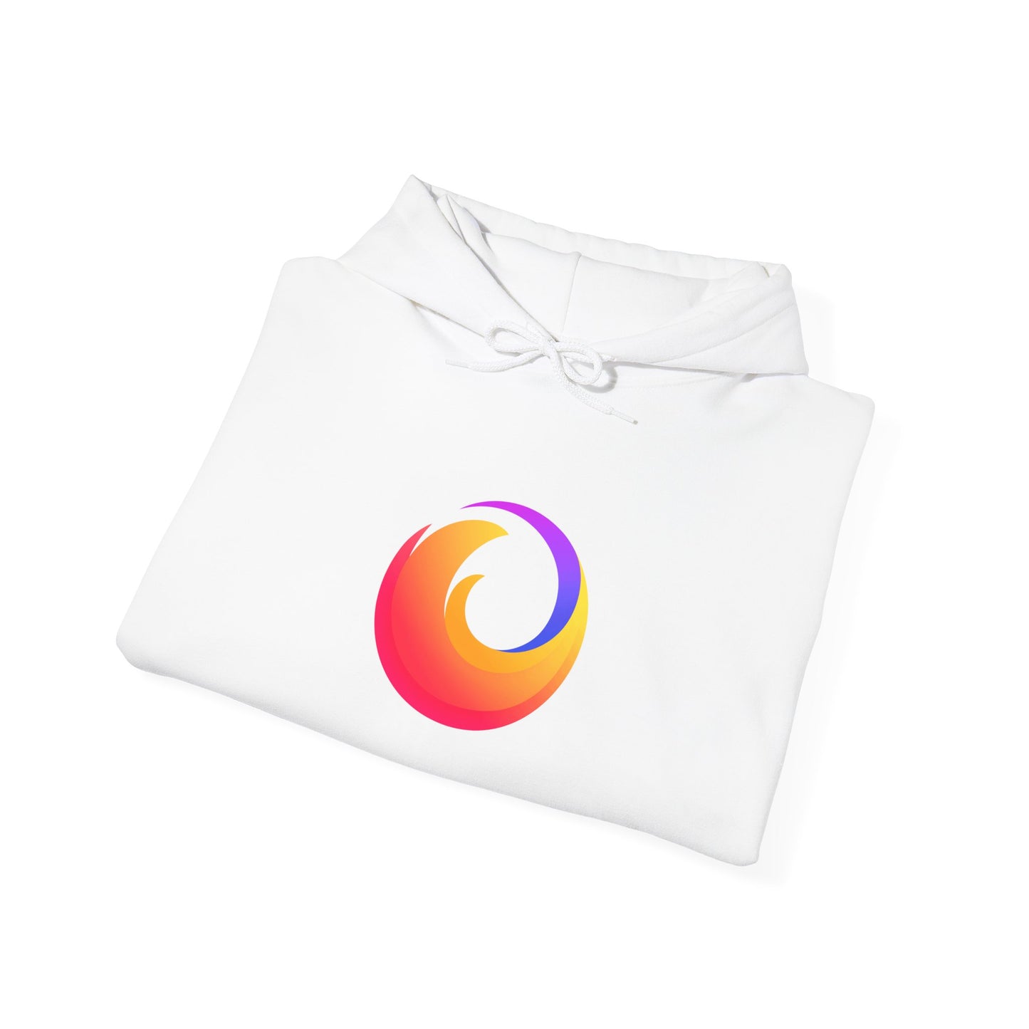 Firefox Logo Adult Hoodie