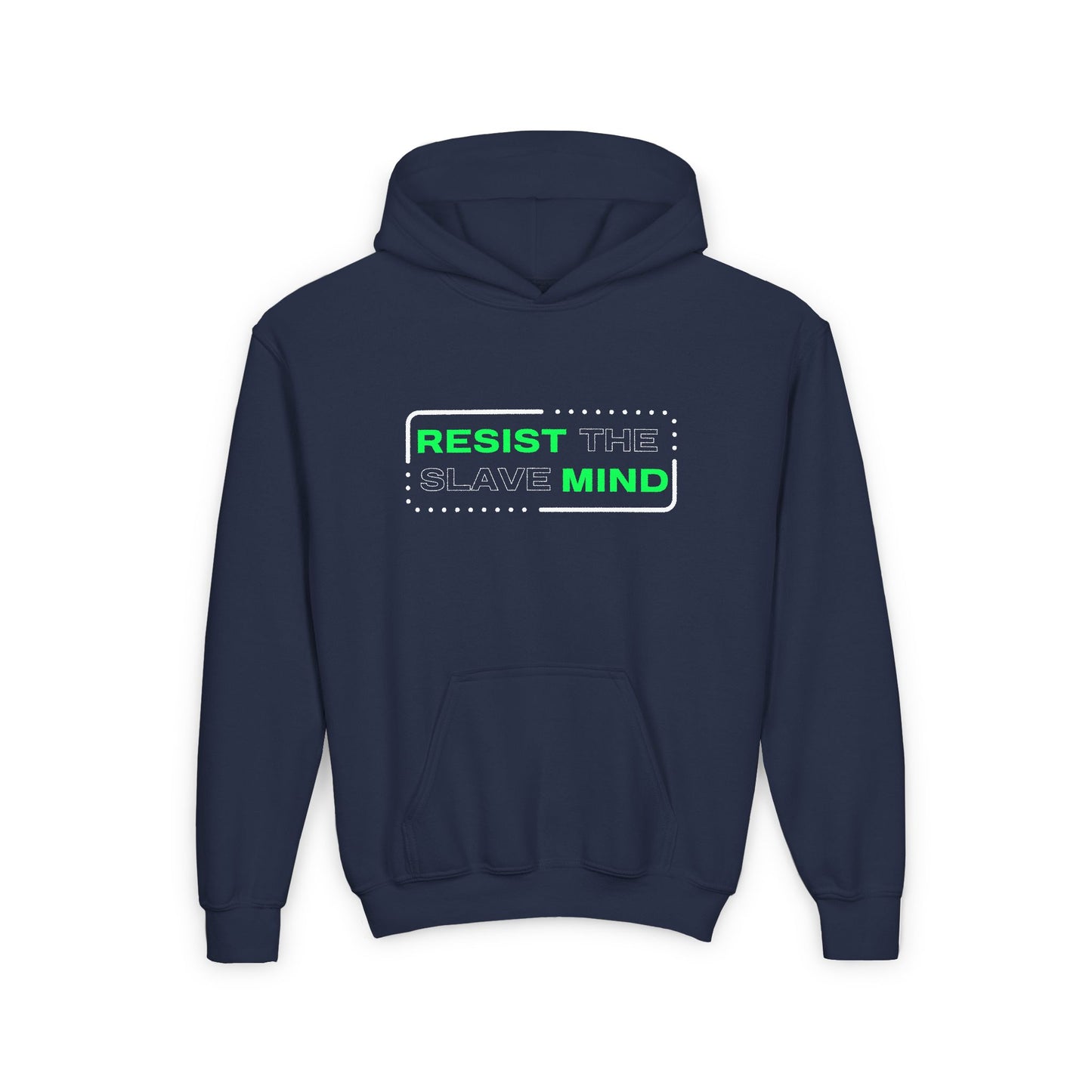 Resist The Slave Mind Youth Hoodie