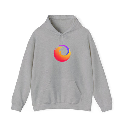Firefox Logo Adult Hoodie