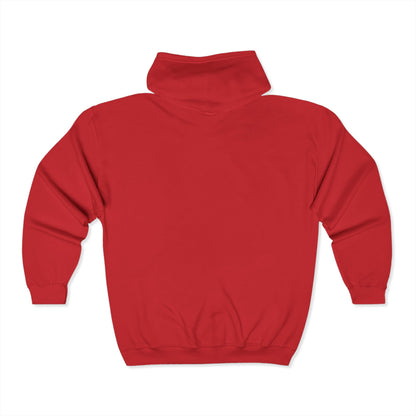 Embroidered Youjiro Hanma Zip-Up Hoodie