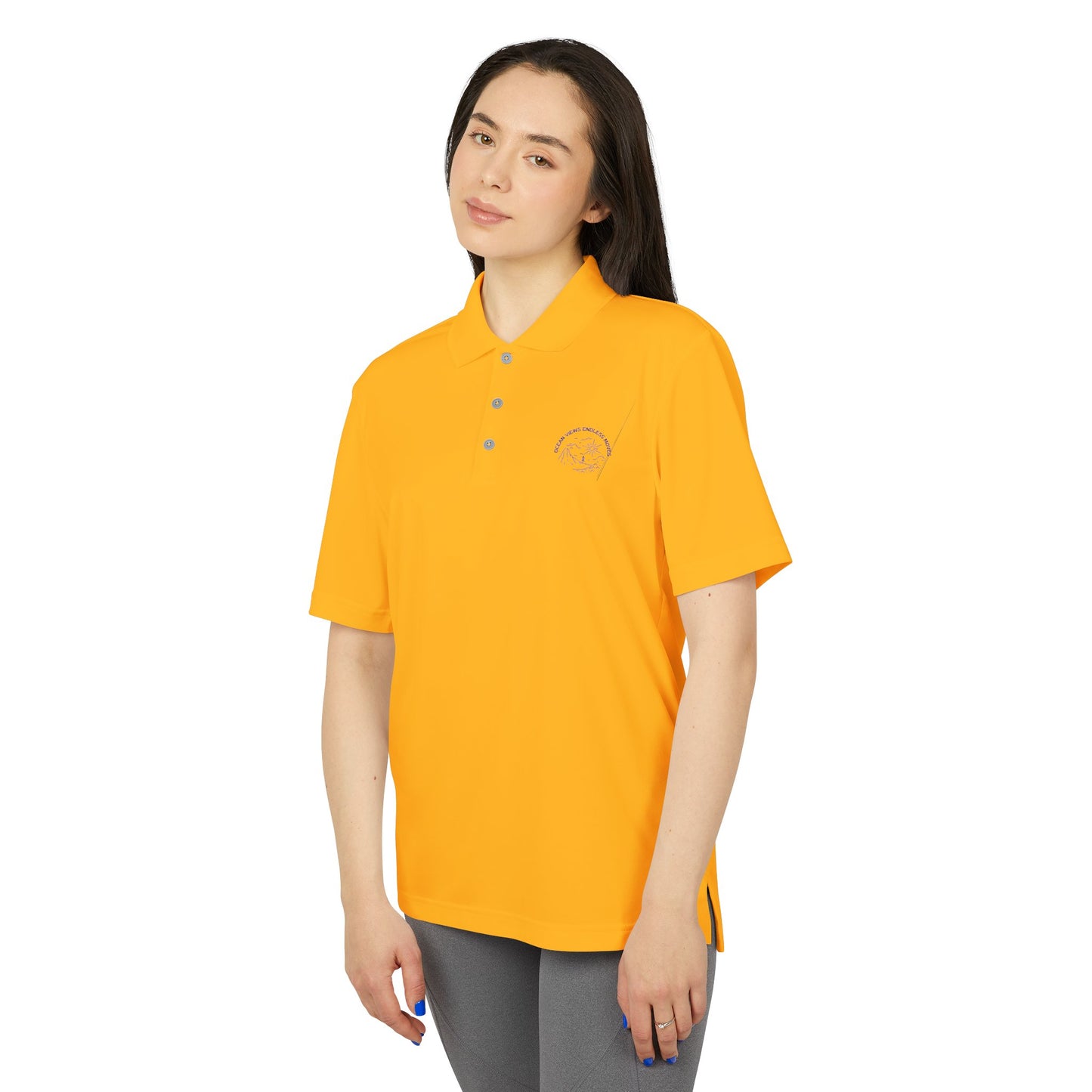 Ocean Views Endless Moves Adidas Performance Polo