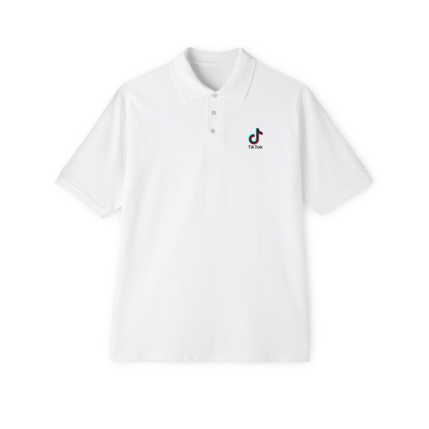 TikTok Logo Polo Shirt