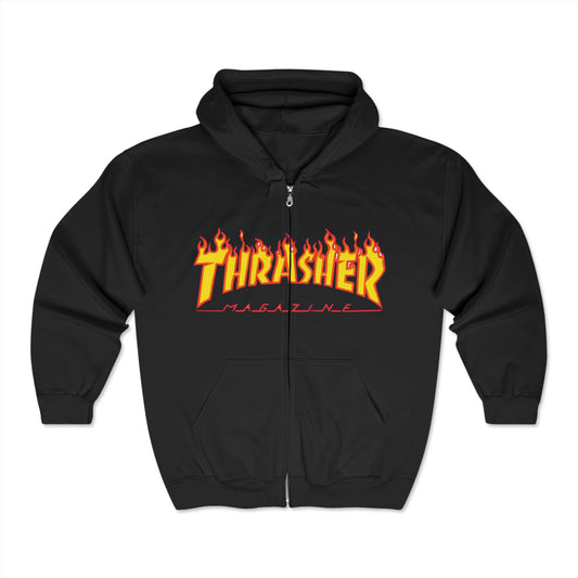 Thrasher Magazine Zip-Up Hoodie