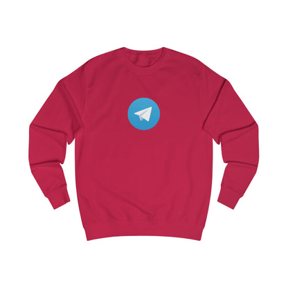 Telegram Logo Adult Sweatshirt
