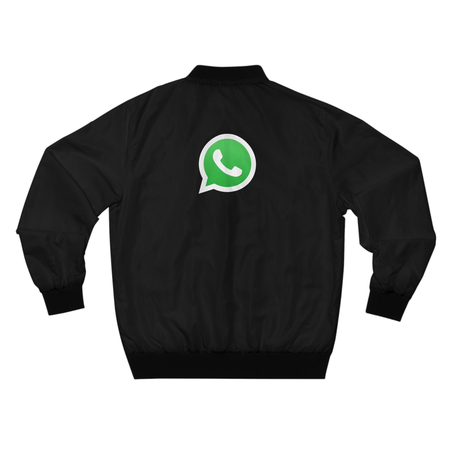 WhatsApp Logo Men's Bomber Jacket