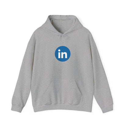 LinkedIn Logo Adult Hoodie