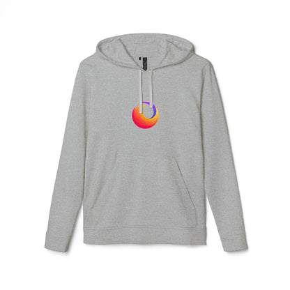 Firefox Logo Adidas Adult Hoodie
